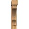 Ekena Millwork Balboa Block Rough Sawn Bracket w/ Offset Brace, Western Red Cedar, 8"W x 40"D x 40"H BKT0806X40X40BOA05RWR - alternate 2